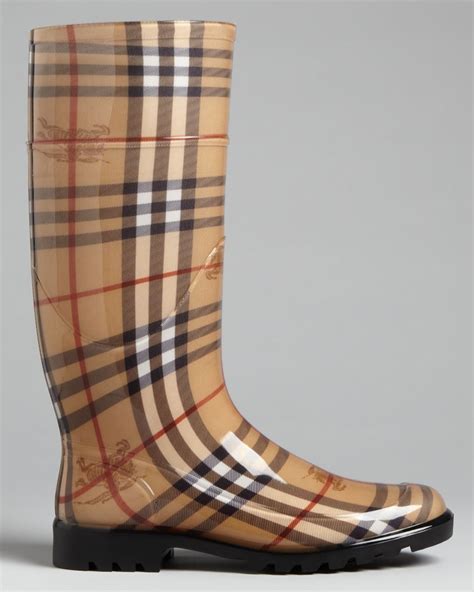 burberry rain boots run small|burberry haymarket rain boots.